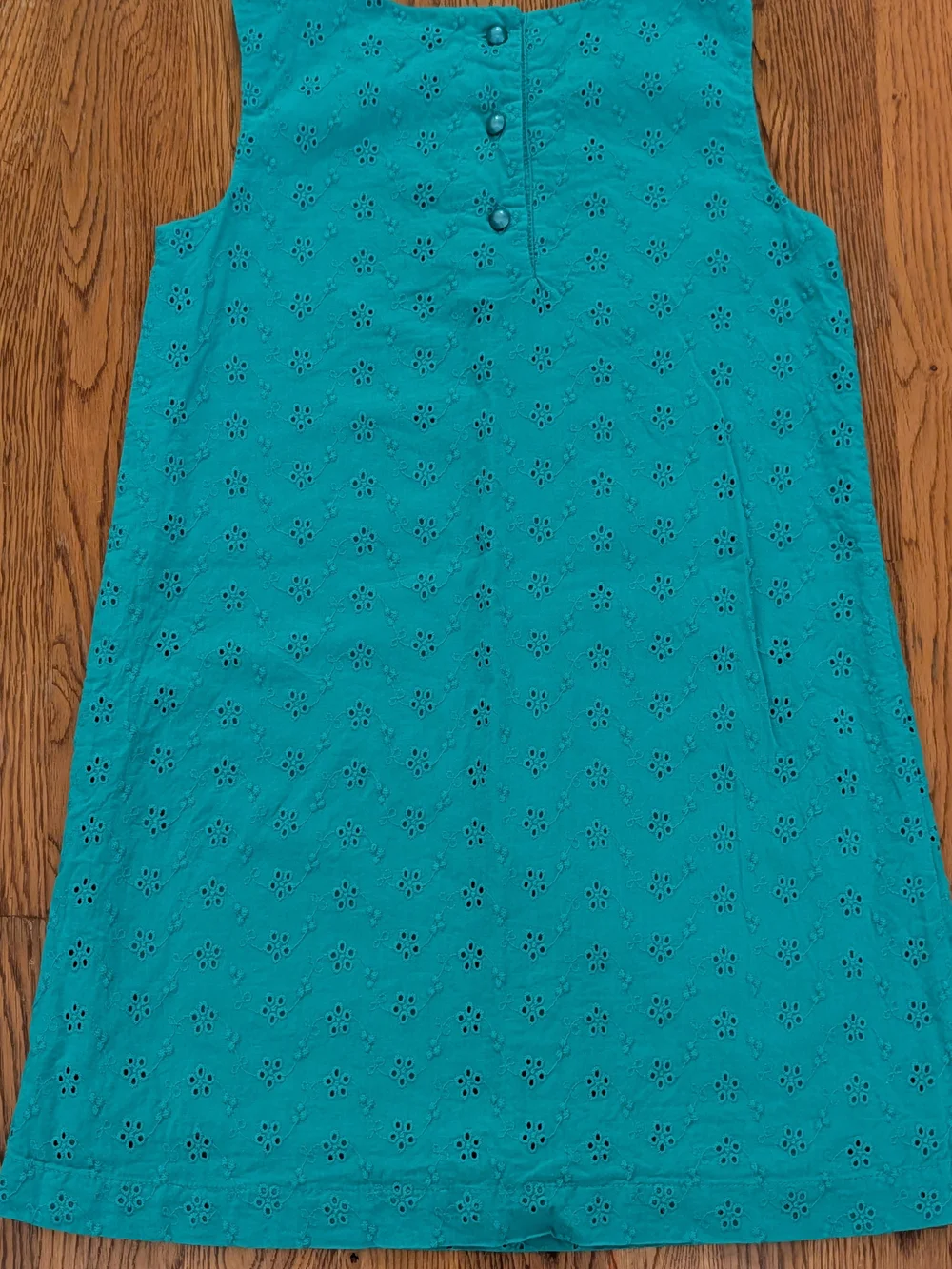 Gymboree Toddler Girls Aqua Eyeless Sleeveless Dress